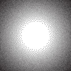 stochastic raster halftone gradient print vector image
