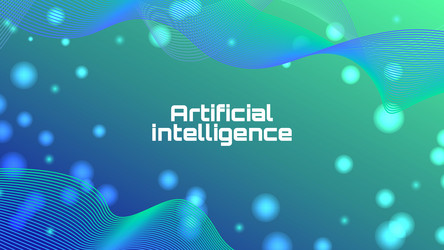 banner circuit ai technical data and diagrams vector image