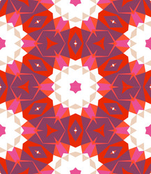 multicolor geometric pattern in bright color vector