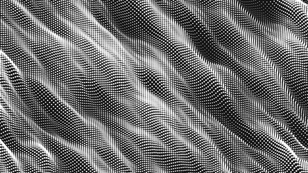 point wave diagonal texture abstract dot vector image