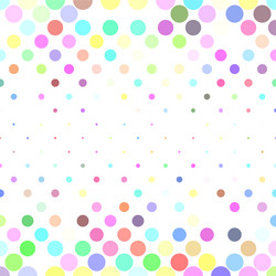 circle pattern background - from dots vector image