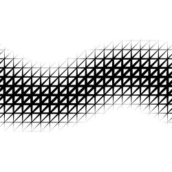 background with gradient of triangle shaped cells vector image