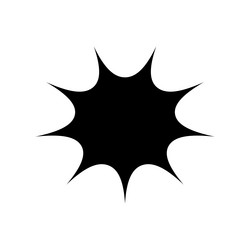 Spiky Explosion Vector Spiky Circle Vector Images (over 530)