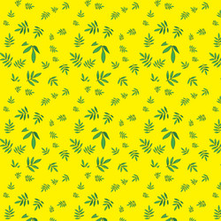 spring leaf seamless background pattern design vector image