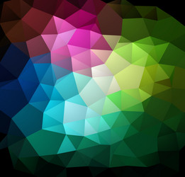 abstract colorful geometric background vector image