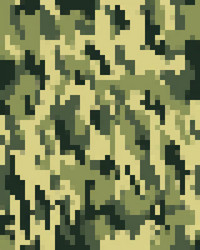 digital seamless camouflage pattern vector