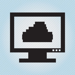 Computer technology design vector