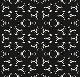 texture seamless pattern with triangular shapes vector image