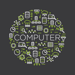Computer Icons - Cloud Computing vector image