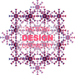 abstract geometric pattern with lines rhombuses vector image