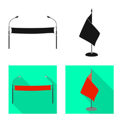 isolated object texture and presentation symbol vector image