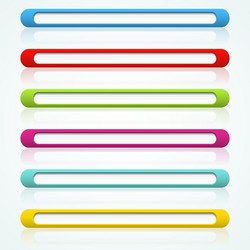 web button set vector image