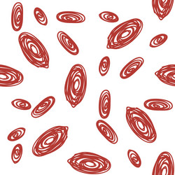 circle pattern abstract background vector image