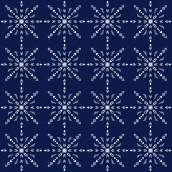 dark indigo blue and white seamless pattern design vector