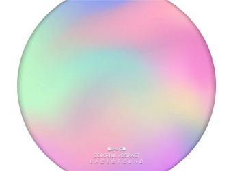 abstract of circle window papercut colorful vector image