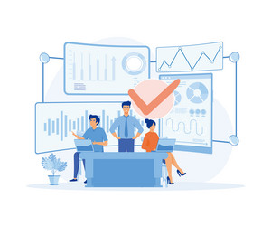 data scientists software engineer statistician vector image