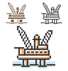 Offshore Oil Rig Vector Images (over 2,200)