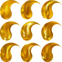 smooth background in form a shape vector image