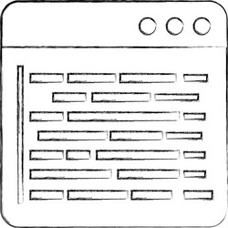 source page programming development web data vector image