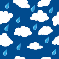 clouds pattern vector image