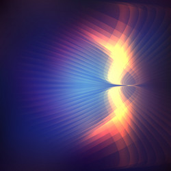 Cosmic blue abstract background Royalty Free Vector Image