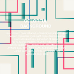 set abstract avangarde retro background vector image