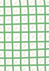 abstract grid pattern with curves background vector image