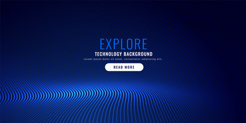 Dynamic Particle Mesh Background vector image