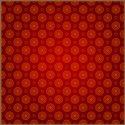 Retro Red Circle Pattern vector image