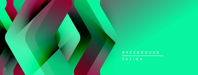 abstract geometric background overlapping squares vector image