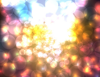 defocused bokeh lights abstract background vector image