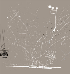 Abstract Sketch with Texture vector image