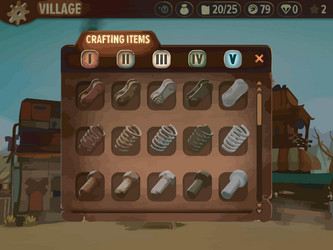 complete set of level button game ui pop-up icon vector image