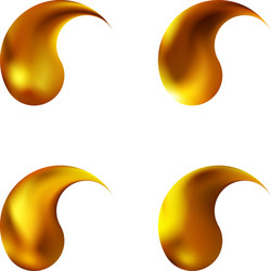 smooth background in form a shape vector image