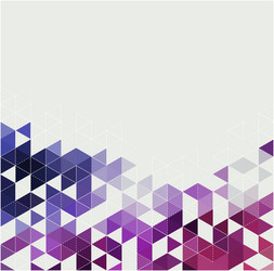 abstract technology background with triangle vector image
