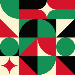 Abstract geometric pattern modern graphic design Vector Image