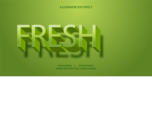 editable text style effect typography template vector image