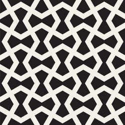 Bold Geometric Tiling Pattern vector image