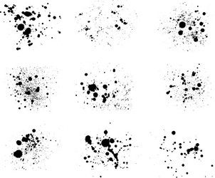 Ink splat Royalty Free Vector Image - VectorStock