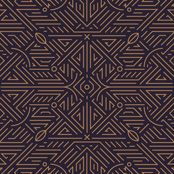 abstract geometric line pattern seamless vector image