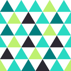 seamless background pattern with triangles vector image