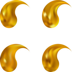 smooth background in form a shape vector image
