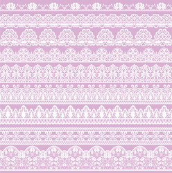 Seamless pink lace Royalty Free Vector Image - VectorStock