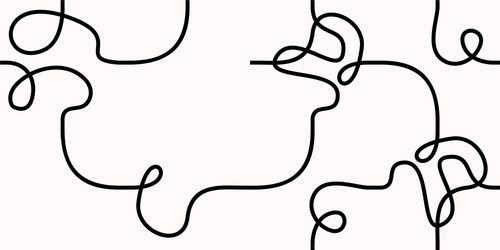 abstract linear pattern made with seamless thin vector image