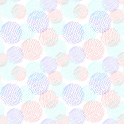 seamless pattern of circles consisting pale red vector image