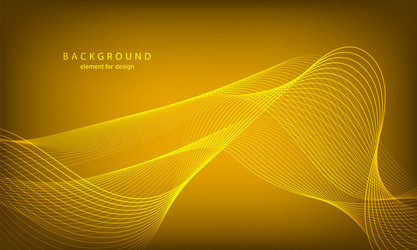 abstract gradient background wave element vector image