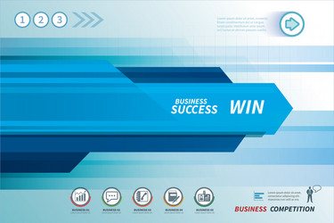 Dynamic Speed Business Background vector image