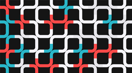 linear abstract pattern design vector image