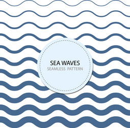 abstract seamless wave pattern vector image