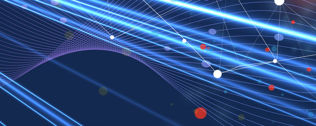 abstract technology background for science vector image